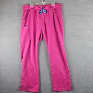 Figs Pink Scrubs Size XL